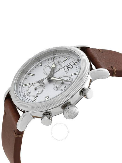 Timex Waterbury Chronograph Quartz Silver Dial Men's Watch TW2W20800 - TIMEX - BALAAN 2