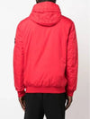 Wappen Patch Nylon Crinklips Hooded Jacket Red - STONE ISLAND - BALAAN 5