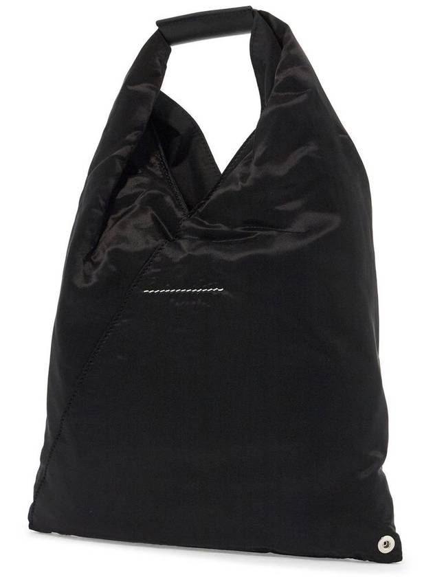 MM6 Logo Print Tote Bag Black - MAISON MARGIELA - BALAAN 3