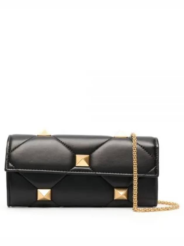 3W0P0Y47 BSF 0NO 3W2P0Y47 Roman Stud Chain Shoulder Bag - VALENTINO - BALAAN 2