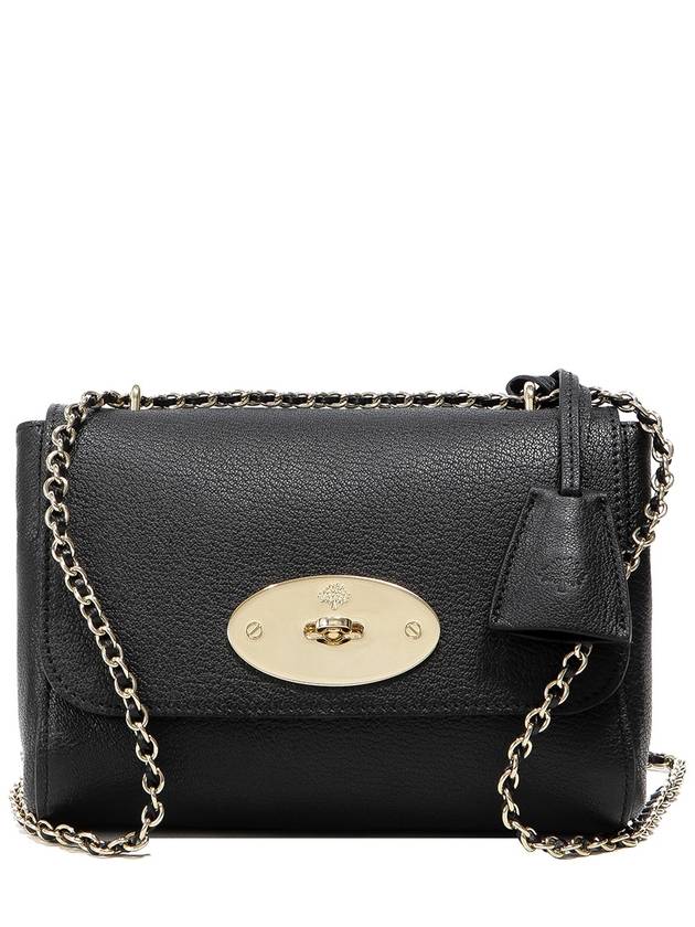 Lily Small Classic Chain Shoulder Bag Black - MULBERRY - BALAAN 2