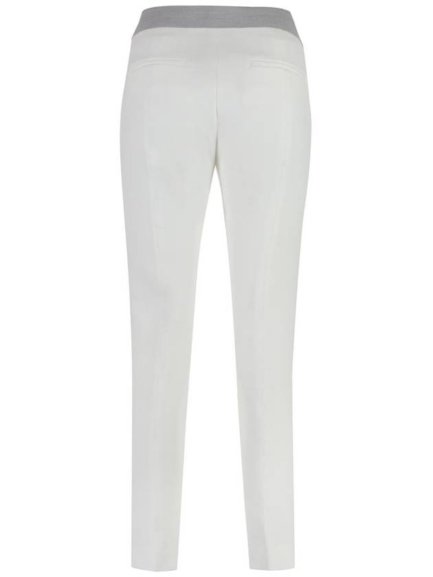 Peserico Stretch Gabardine Cigarette Trousers - PESERICO - BALAAN 2