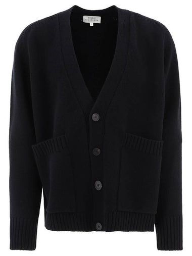 Sen Lambswool Cardigan Black - STUDIO NICHOLSON - BALAAN 1