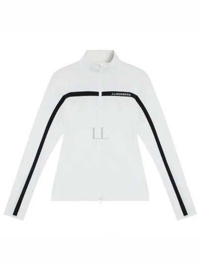 Janice Full Zip-up Jacket White - J.LINDEBERG - BALAAN 2