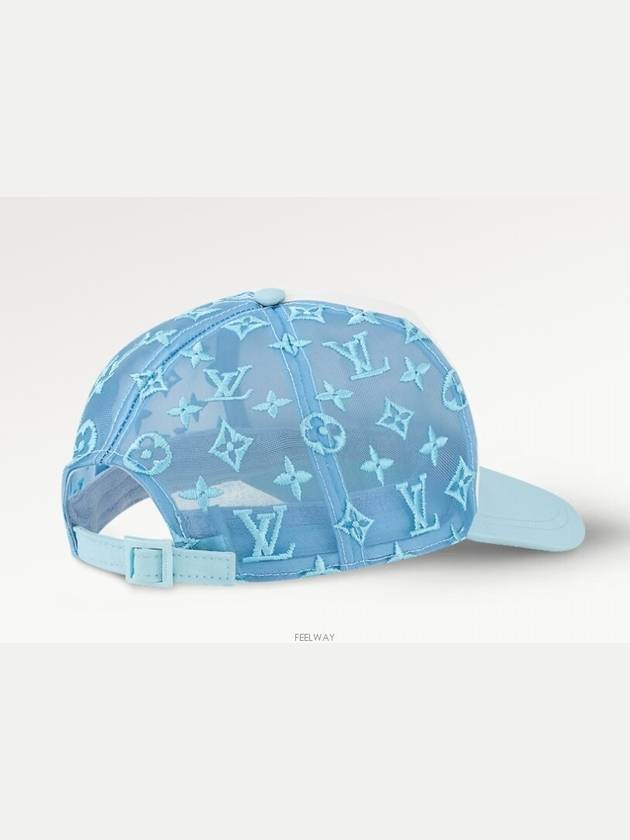 M7461L Mesh Signature Cap - LOUIS VUITTON - BALAAN 4