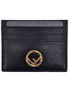 Signature Logo Card Wallet Black - FENDI - BALAAN 3