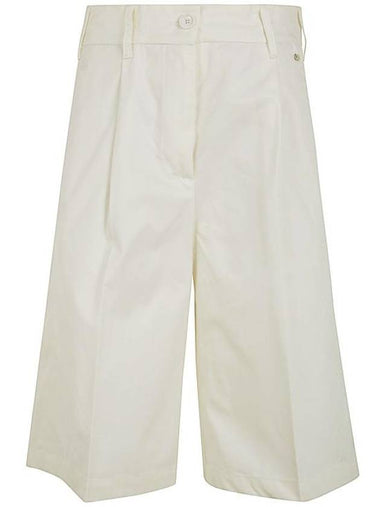 High Waist Tailored Shorts Sand - HERNO - BALAAN 1