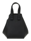 Hammock Compact Classic Calfskin Tote Bag Black - LOEWE - BALAAN 4