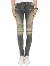 Knock-washing biker skinny jeans 5757 - BALMAIN - BALAAN 2