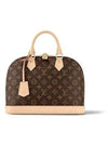 Alma Monogram Canvas Tote Bag Brown - LOUIS VUITTON - BALAAN 9