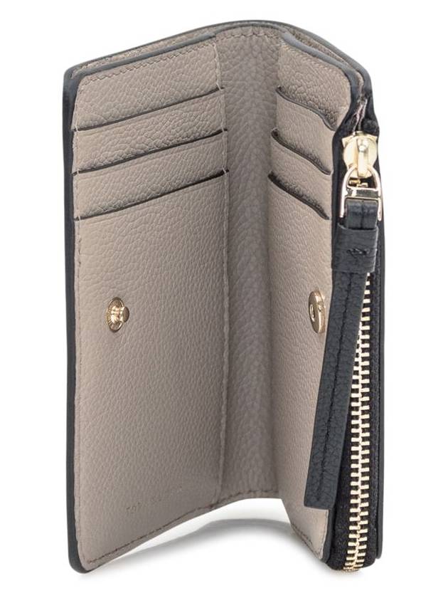 Mcgraw Half Wallet Black - TORY BURCH - BALAAN 3