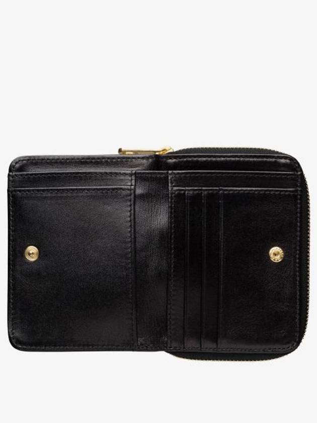 Emmanuelle Bi-Fold Half Wallet Black - A.P.C. - BALAAN 5