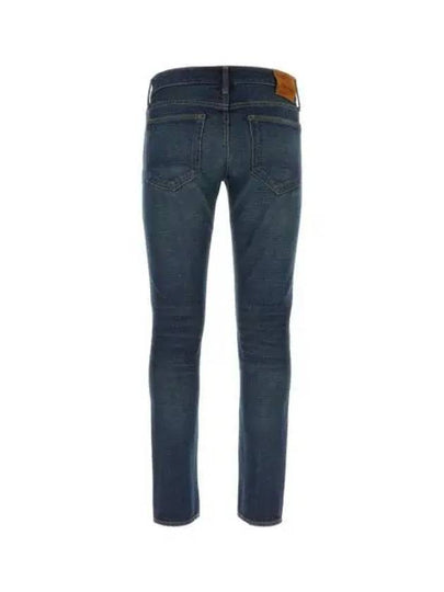 Cotton Straight Jeans Blue - TOM FORD - BALAAN 2