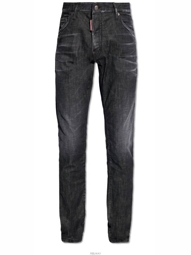 Easy Wash Cool Guy Straight Jeans Black - DSQUARED2 - BALAAN 6