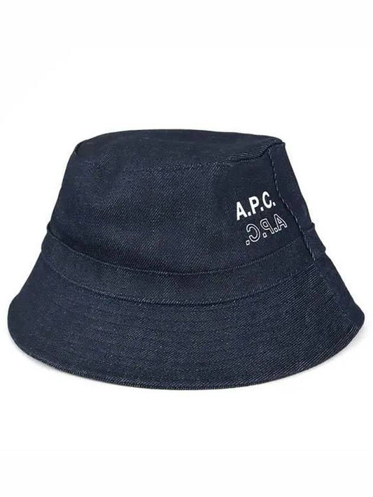 Bob Mark Denim Bucket Hat Indigo - A.P.C. - BALAAN 2