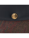 Paisley Print Card Wallet Brown Black - ETRO - BALAAN 7