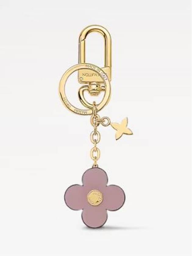 Blooming Flower BB Bag Charm Key Holder Pink Gold - LOUIS VUITTON - BALAAN 3