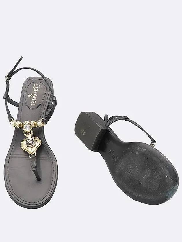 Smith Market Used Luxury Goods G39674 Sandals Women s Shoes - CHANEL - BALAAN 3