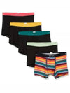 Logo Band Boxer Briefs 5 Pack Set Mix Color - PAUL SMITH - BALAAN 2