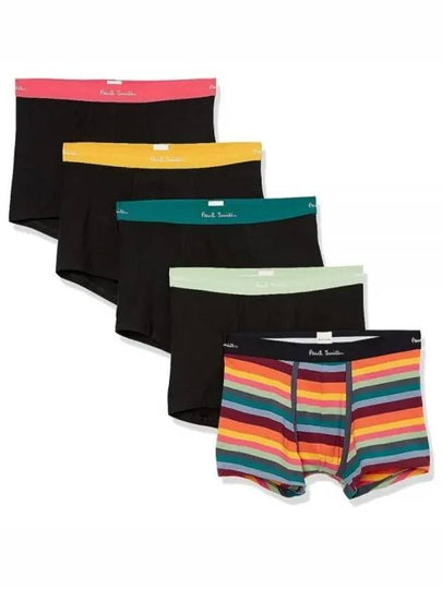 Logo Band Boxer Briefs 5 Pack Set Mix Color - PAUL SMITH - BALAAN 2