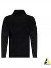 Pleated Turtleneck Black - ISSEY MIYAKE - BALAAN 2