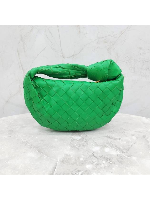 Lux You Green Mini Jody Hobo Bag 651876 - BOTTEGA VENETA - BALAAN 3