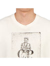 24/1 Jersey Artisanal Card Short Sleeve T-Shirt White - CP COMPANY - BALAAN 6