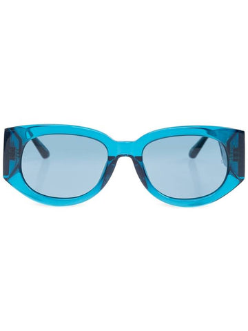 Linda Farrow Sunglasses, Women's, Blue - LINDA FARROW - BALAAN 1