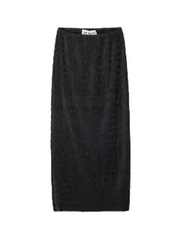 Frisee Long Skirt Black Women - SUNNEI - BALAAN 1