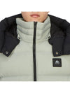 Logo Patch Hoodie Padding Vest Grey - MOOSE KNUCKLES - BALAAN 11