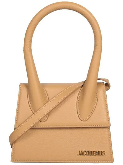 Le Chiquito Moyen Signature Tote Bag Camel - JACQUEMUS - BALAAN 2