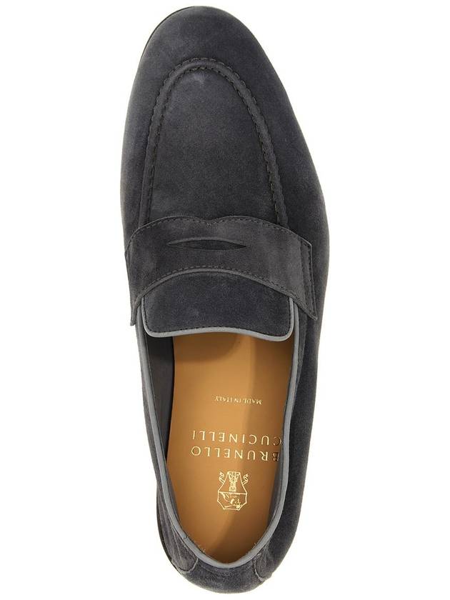 Brunello Cucinelli Suede Loafers - BRUNELLO CUCINELLI - BALAAN 4