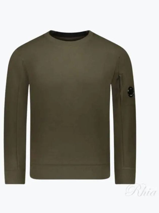Diagonal Raised Fleece Sweatshirt - CP COMPANY - BALAAN 2