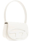 1DR Iconic Matte Leather Shoulder Bag White - DIESEL - BALAAN 5