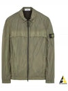 Garment Dyed Crinkle Reps R-NY Jacket Musk Green - STONE ISLAND - BALAAN 2