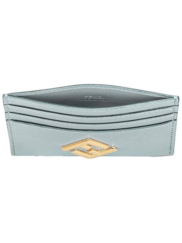 FF Diamond Card Wallet Light Blue - FENDI - BALAAN 4