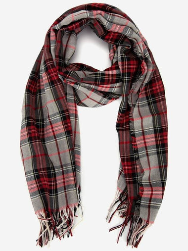 red check scarf - DRIES VAN NOTEN - BALAAN 1