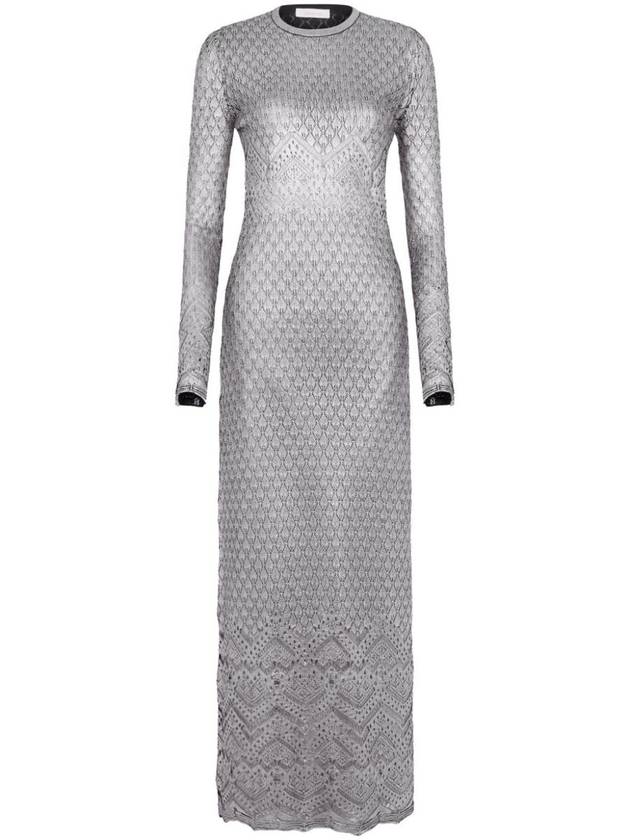 Rabanne Dresses Silver - PACO RABANNE - BALAAN 1