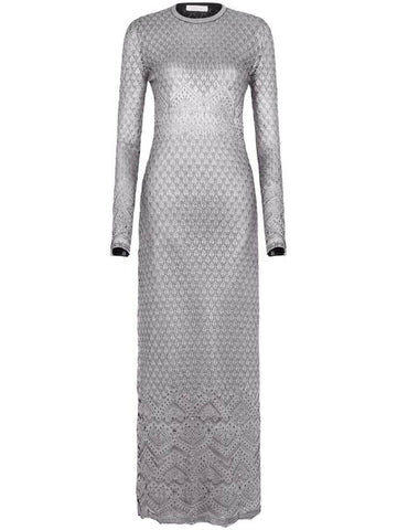 Rabanne Dresses Silver - PACO RABANNE - BALAAN 1