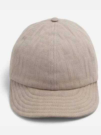 Semi Motif Denim Ball Cap Beige - FENDI - BALAAN 2