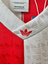 Checker Jersey Long Sleeve T Shirt GR8764 Red Silver - ADIDAS - BALAAN 4