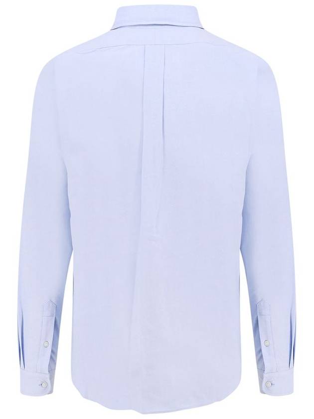 Boke Flower Crest Long Sleeve Shirt Sky Blue - KENZO - BALAAN 3