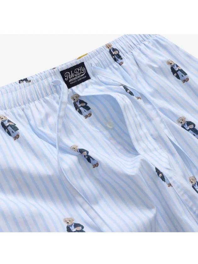 714899636013 Bear Stripe Pajama Shorts Men's Underwear - POLO RALPH LAUREN - BALAAN 4