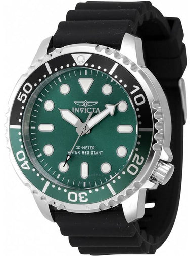 Invicta Pro Diver Quartz Green Dial Sprite Bezel Men's Watch 47223 - INVICTA - BALAAN 1