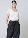 AW41TH02 See-through sleeve top_white - ATHPLATFORM - BALAAN 2