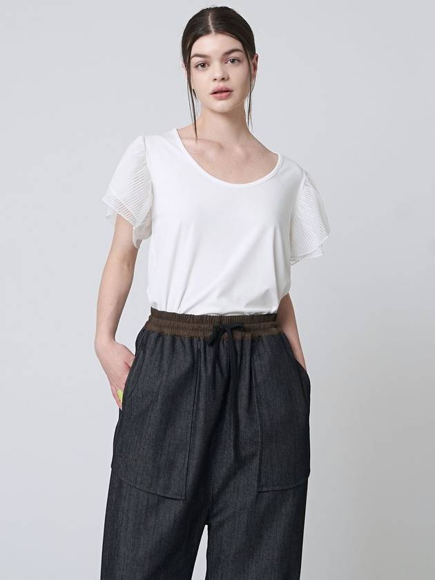 AW41TH02 See-through sleeve top_white - ATHPLATFORM - BALAAN 2