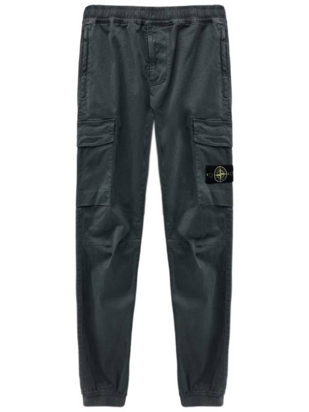 Wappen Patch Cargo Track Pants Grey - STONE ISLAND - BALAAN 2