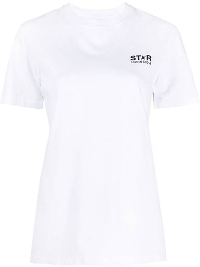 Black Star Collection Short Sleeve T-Shirt White - GOLDEN GOOSE - BALAAN 2