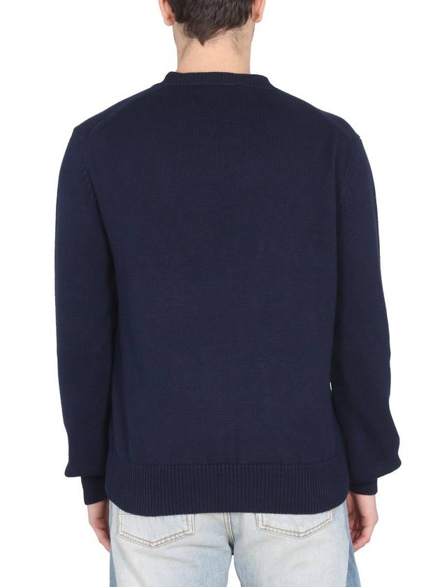 Sweater 651184 Q1XAY4064 BLUE - ALEXANDER MCQUEEN - BALAAN 5