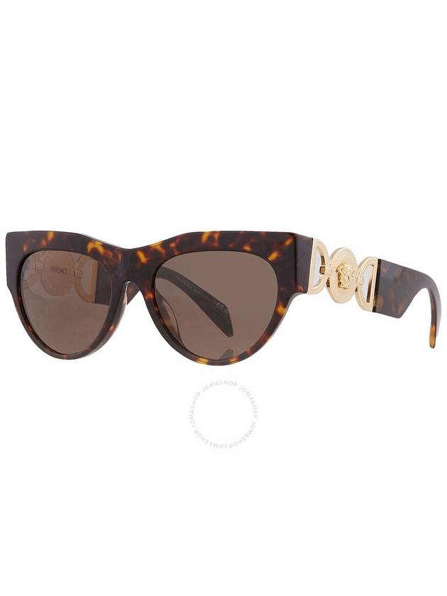 Versace Brown Cat Eye Ladies Sunglasses VE4440U 108/3 56 - VERSACE - BALAAN 3